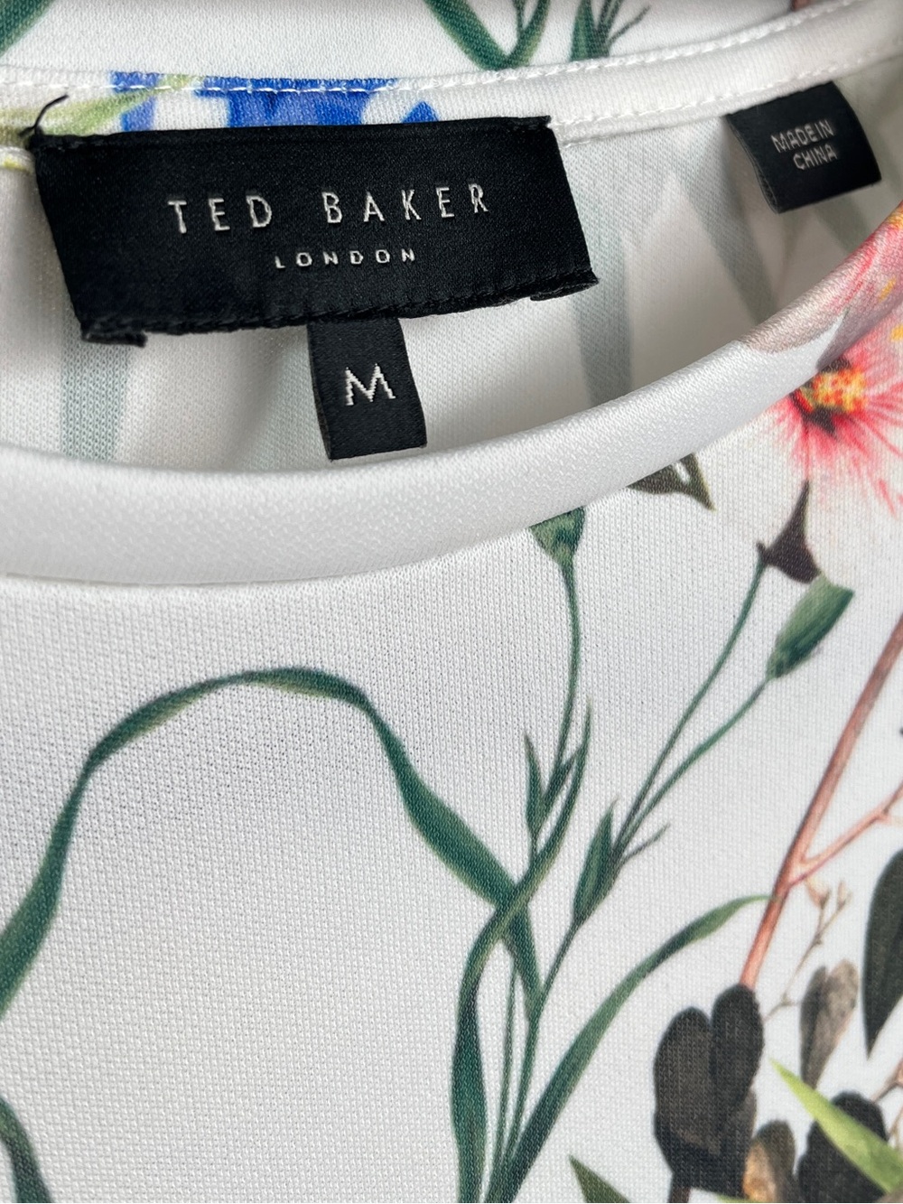 Ted Baker Floral Graphic T-shirt - Picture 11 of 11